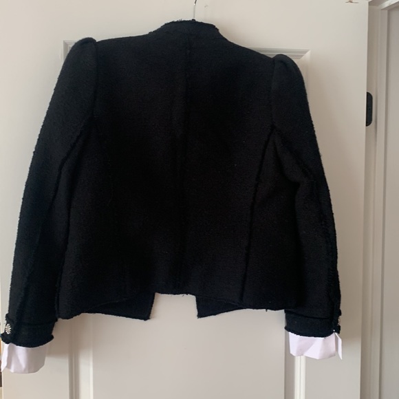 Black Zara jacket 2020 NWOT - Picture 3 of 14